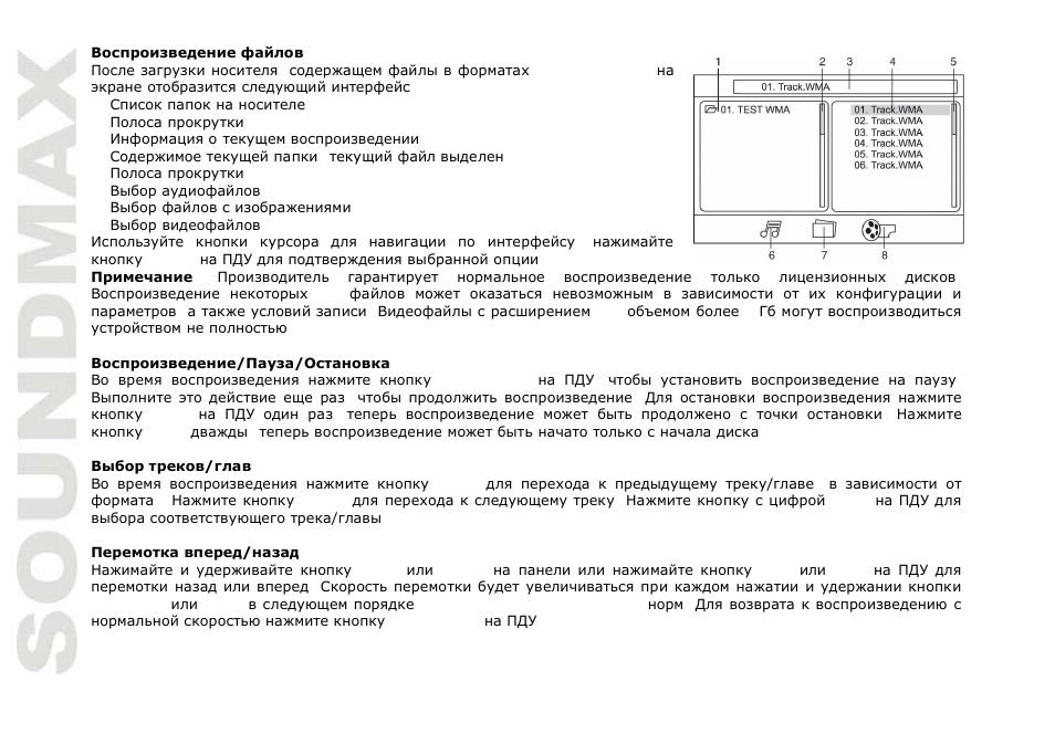 SoundMax SM-2409 User Manual | Page 28 / 38