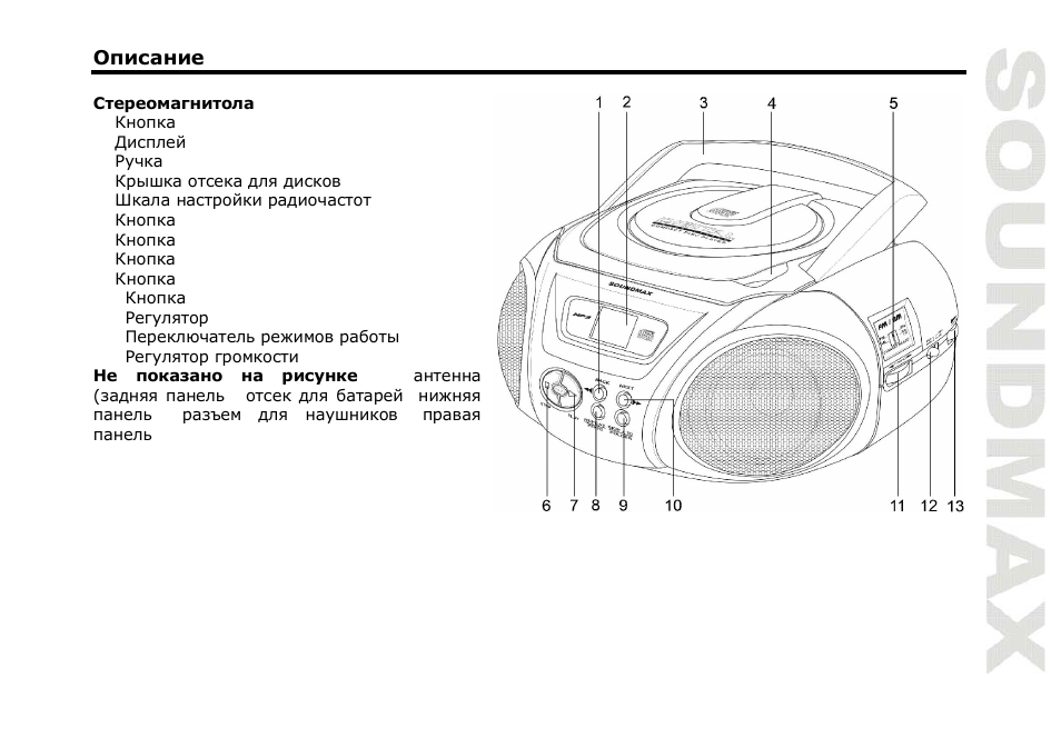 SoundMax SM-2405 User Manual | Page 7 / 11