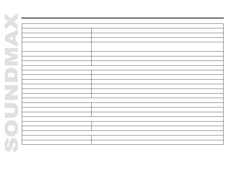 SoundMax SM-CMD3012 User Manual | Page 33 / 70