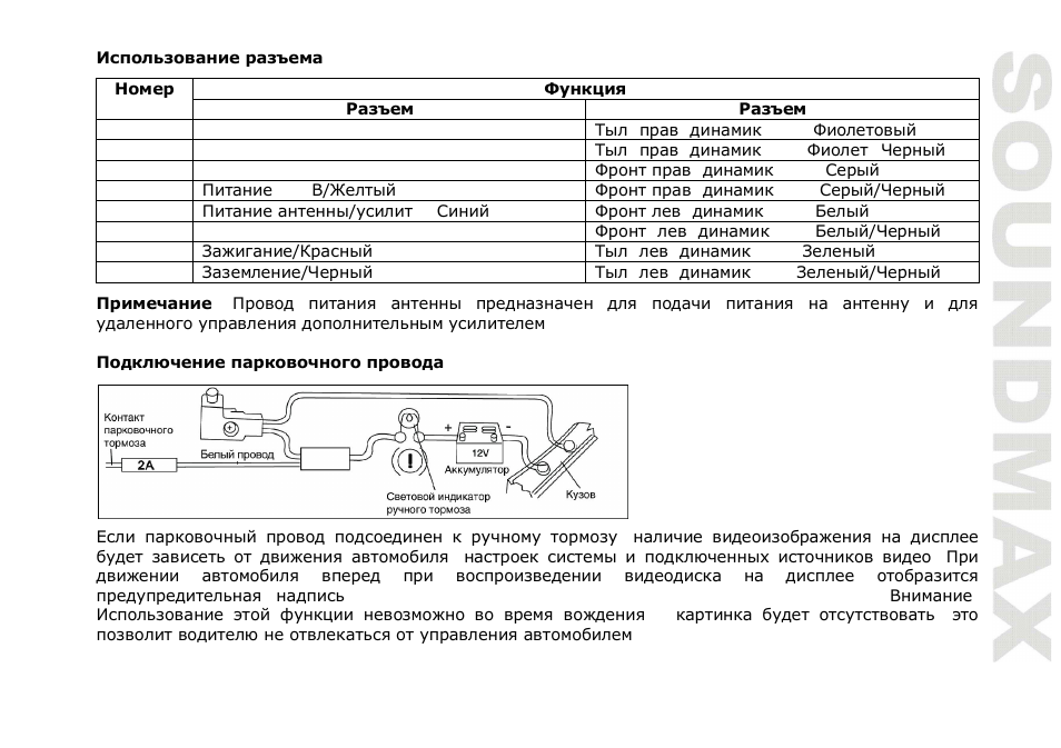 SoundMax SM-CMD3012 User Manual | Page 42 / 70