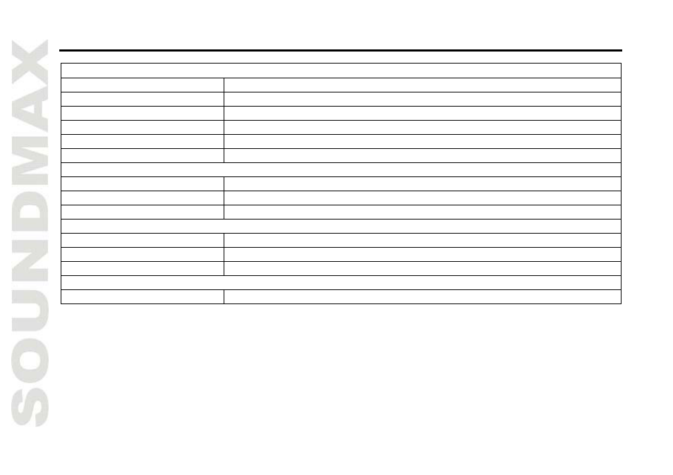 SoundMax SM-CCR3036 User Manual | Page 20 / 41