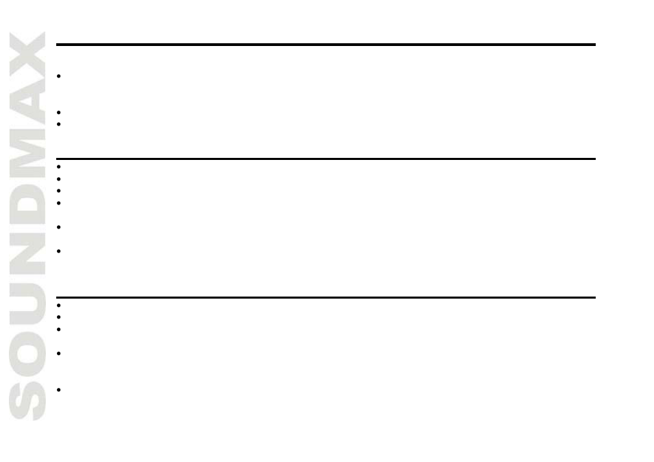 SoundMax SM-2406 User Manual | Page 4 / 13