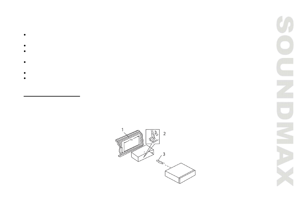 Installat ion/connection | SoundMax SM-CDM1037 User Manual | Page 5 / 45