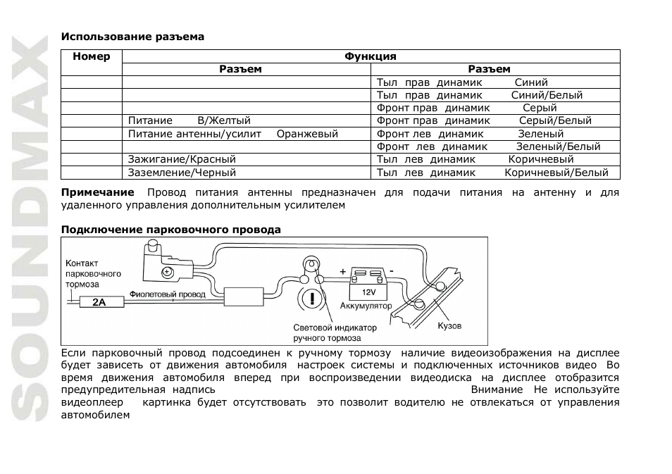 SoundMax SM-CMD3009 User Manual | Page 42 / 68