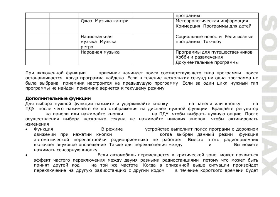 SoundMax SM-CMD3009 User Manual | Page 55 / 68