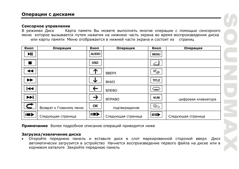 SoundMax SM-CMD3009 User Manual | Page 57 / 68