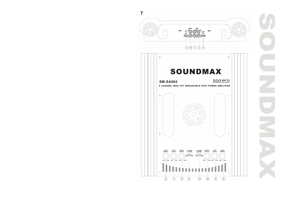 SoundMax SM-SA604 User Manual | Page 13 / 31