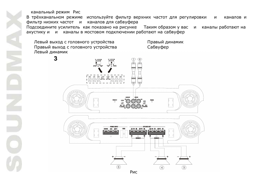 SoundMax SM-SA604 User Manual | Page 24 / 31