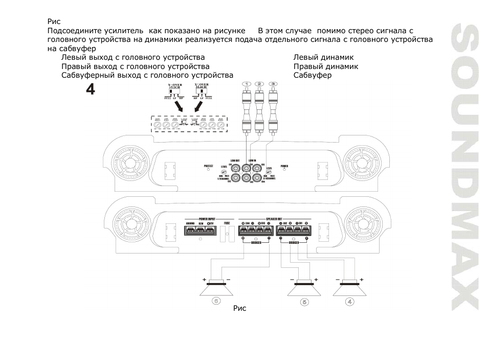 SoundMax SM-SA604 User Manual | Page 25 / 31