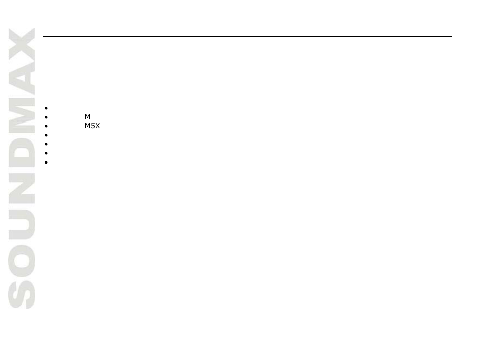 SoundMax SM-CMD3008 User Manual | Page 4 / 64