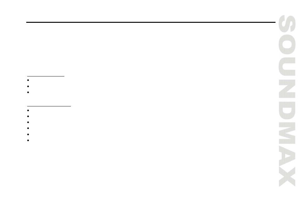 SoundMax SM-CMD3014 User Manual | Page 21 / 71