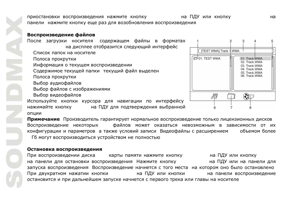 SoundMax SM-CMD3014 User Manual | Page 60 / 71