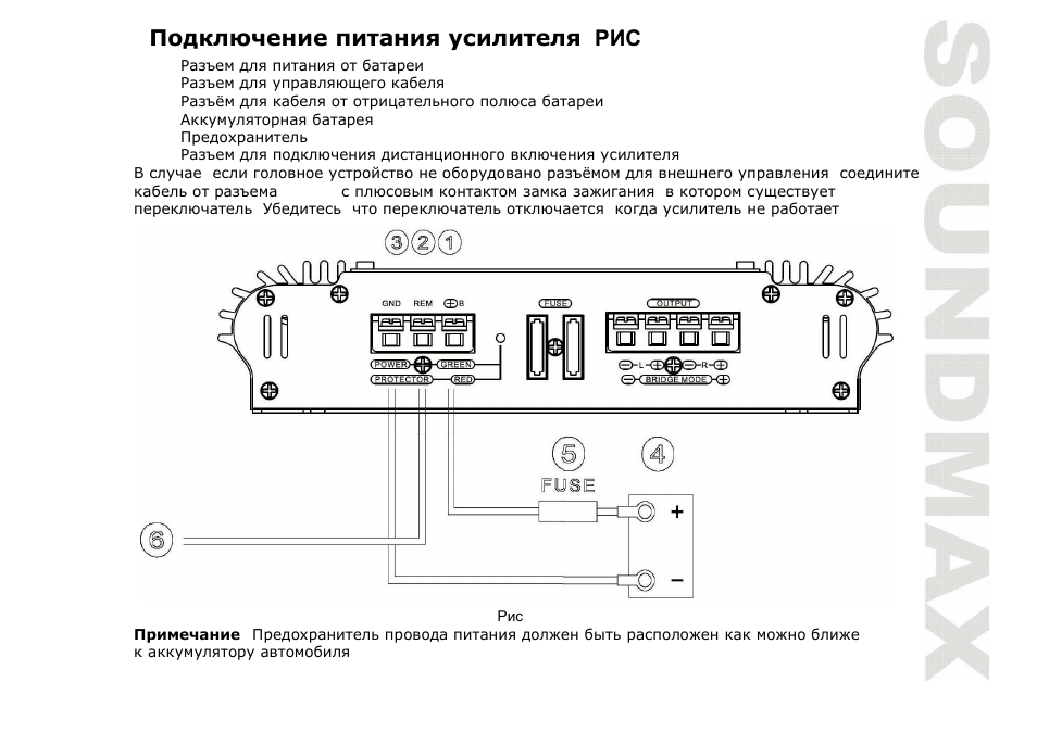 SoundMax SM-SA6021 User Manual | Page 21 / 27