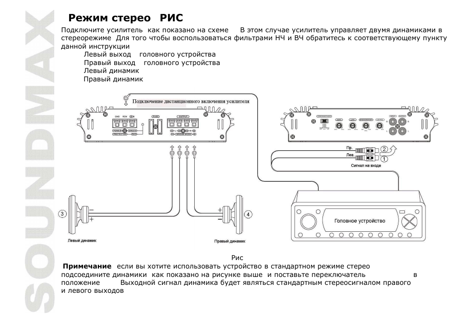 SoundMax SM-SA6021 User Manual | Page 22 / 27