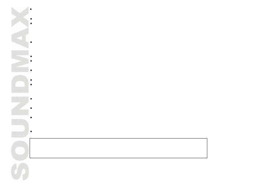 SoundMax SM-SA6021 User Manual | Page 4 / 27