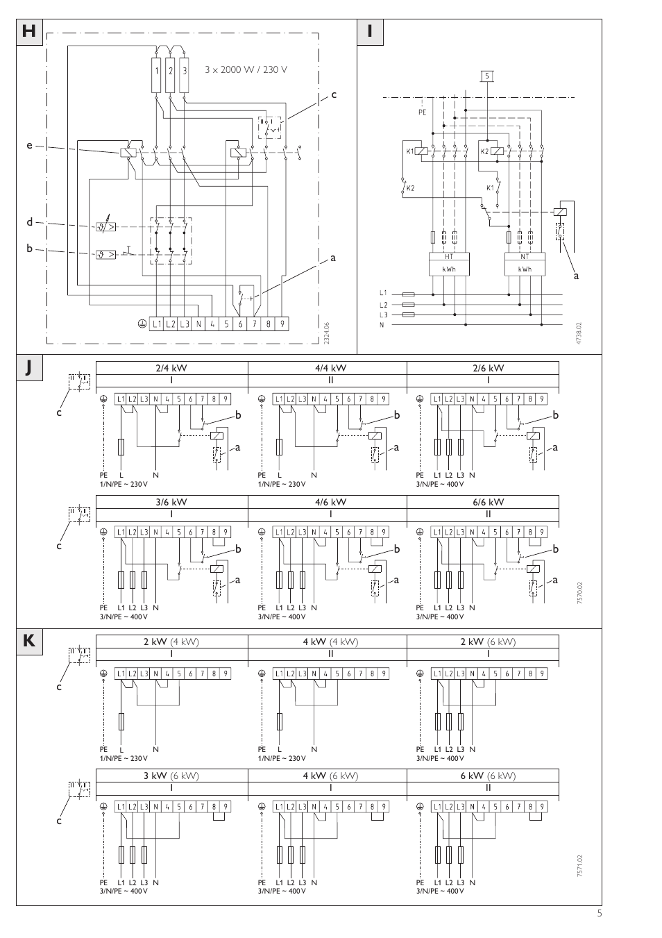 STIEBEL ELTRON SHW ... S 01.07.2003 - 23.01.2005 User Manual | Page 5 / 32