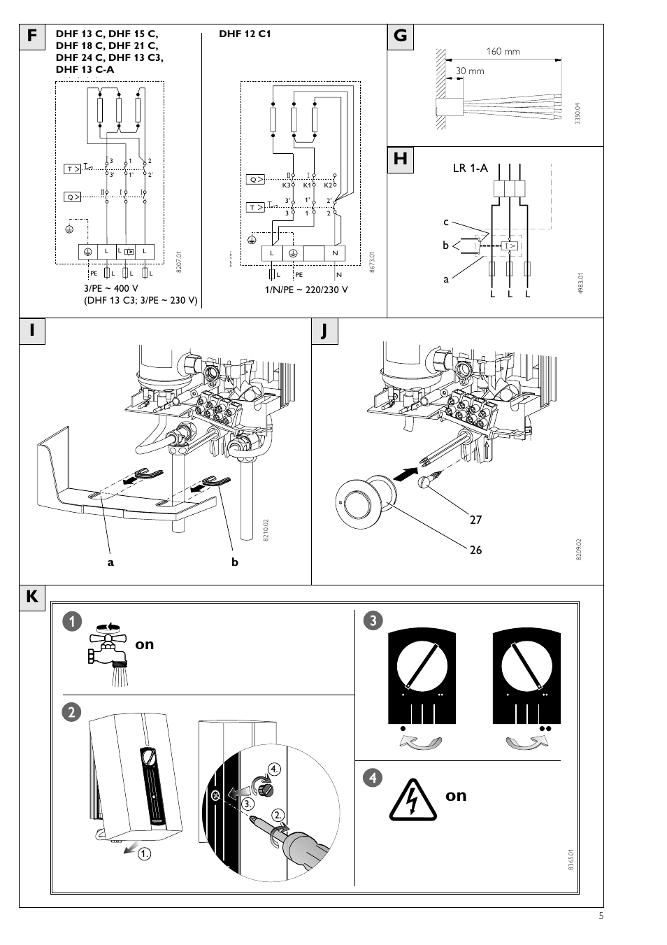 STIEBEL ELTRON DHF 12 - 24 C 01.10.2006 - 31.03.2007 User Manual | Page 5 / 52