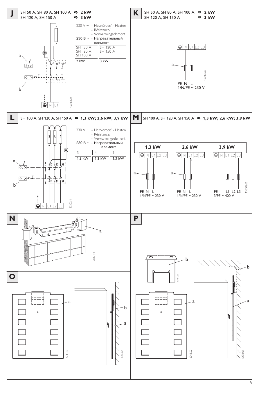 STIEBEL ELTRON SH A 02.07.2002 - 28.02.2009 User Manual | Page 5 / 24
