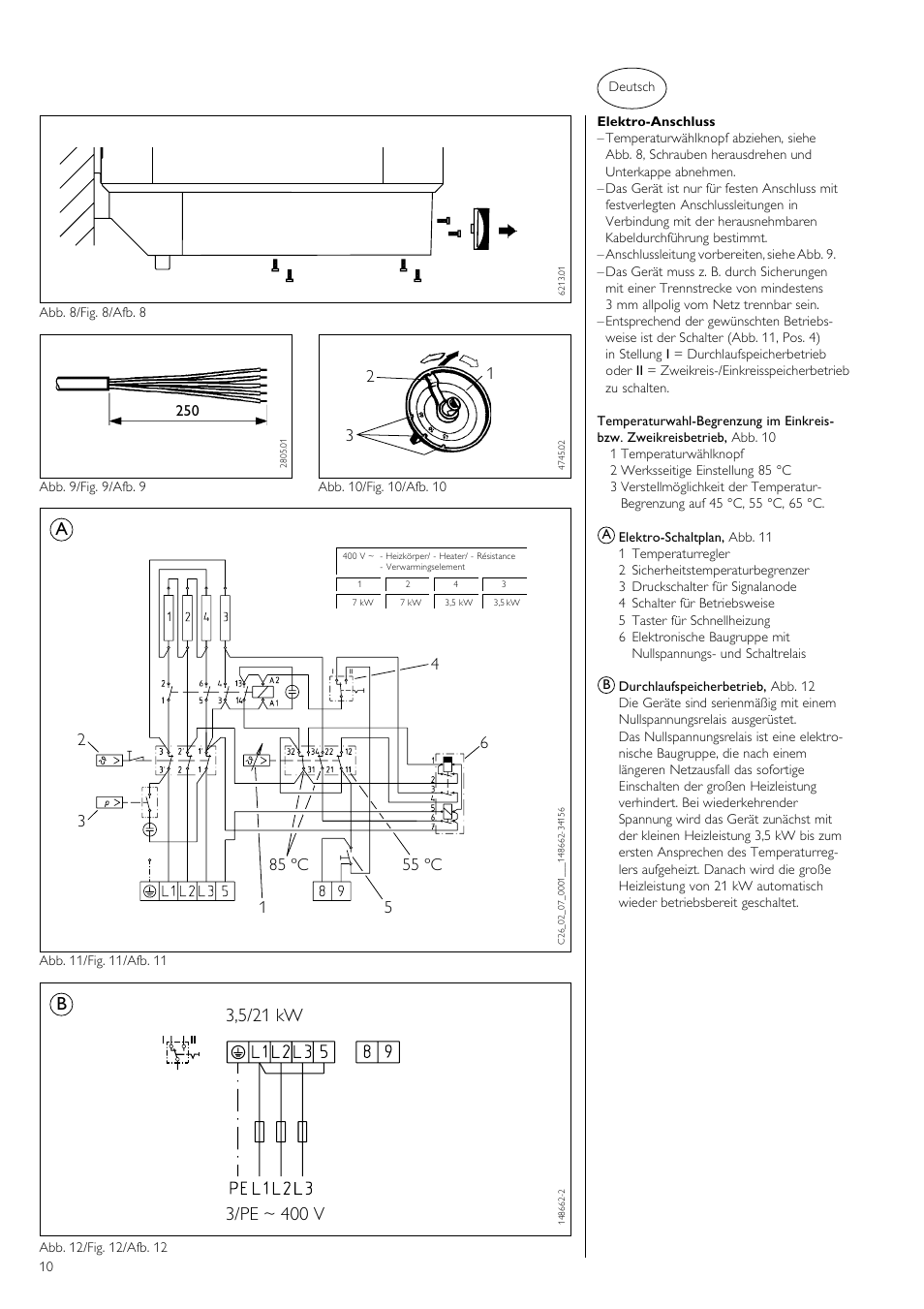 STIEBEL ELTRON SHD ... S 06.06.2006 - 12.04.2009 User Manual | Page 10 / 20