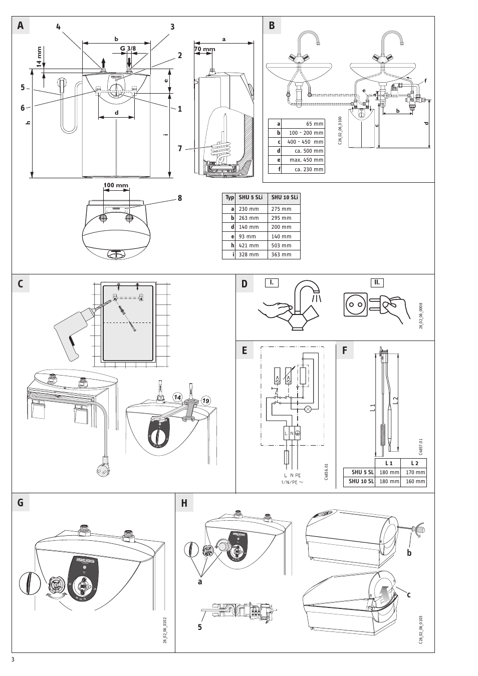 Bc 5 | STIEBEL ELTRON SNU 5 SLi с 01.09.2007 User Manual | Page 3 / 34