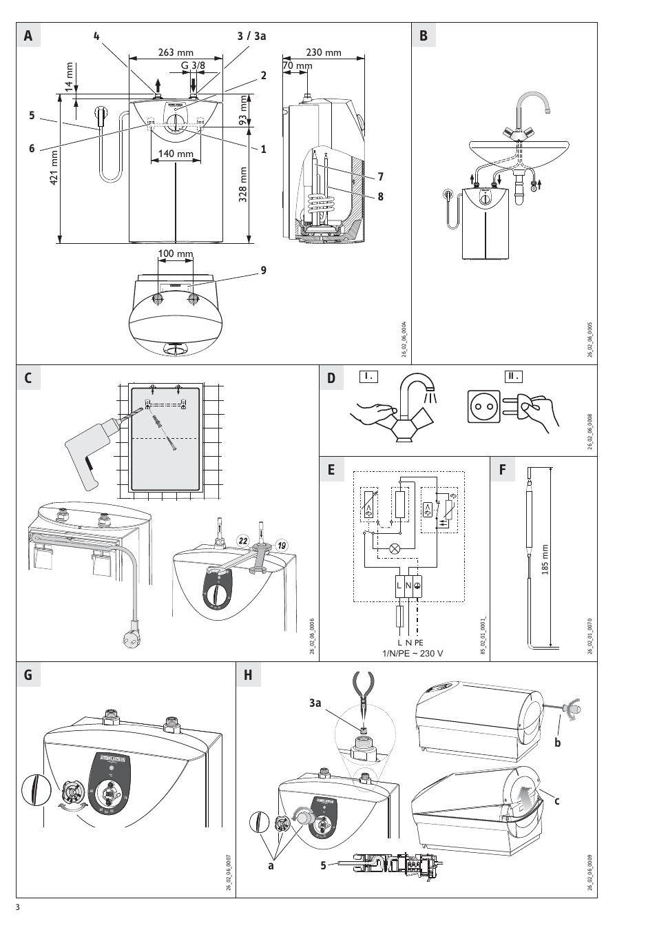 STIEBEL ELTRON SNU 5 SLi с 29.10.2007 User Manual | Page 3 / 34