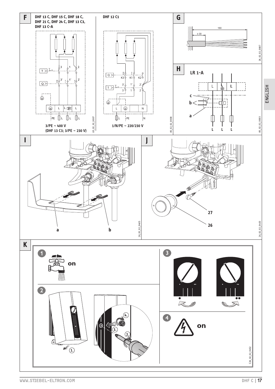 STIEBEL ELTRON DHF 12 - 24 C с 01.04.2007 User Manual | Page 17 / 103