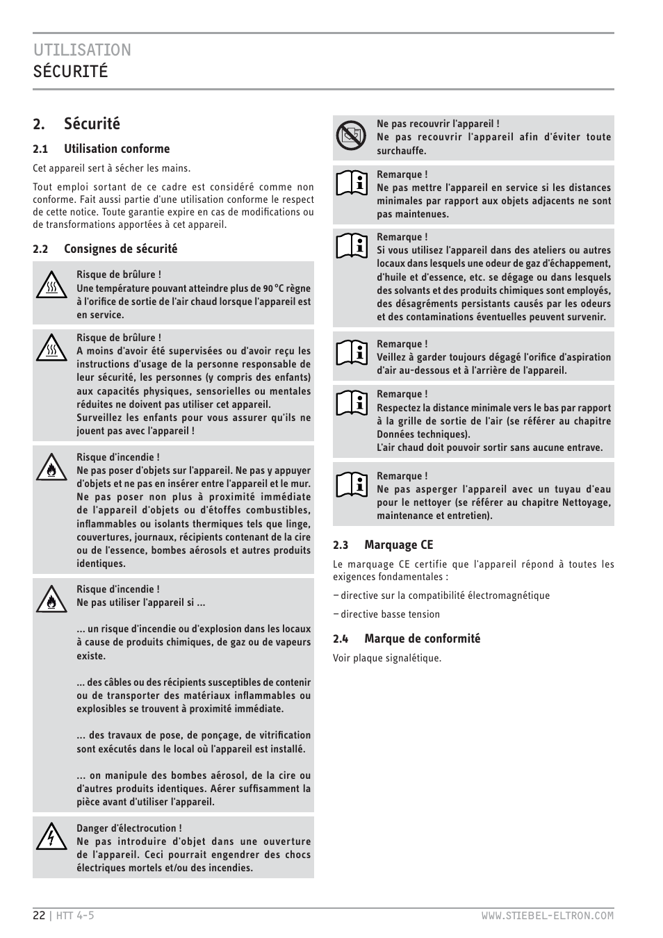 STIEBEL ELTRON HTT turbotronic 5 с 01.03.2009 User Manual | Page 22 / 88