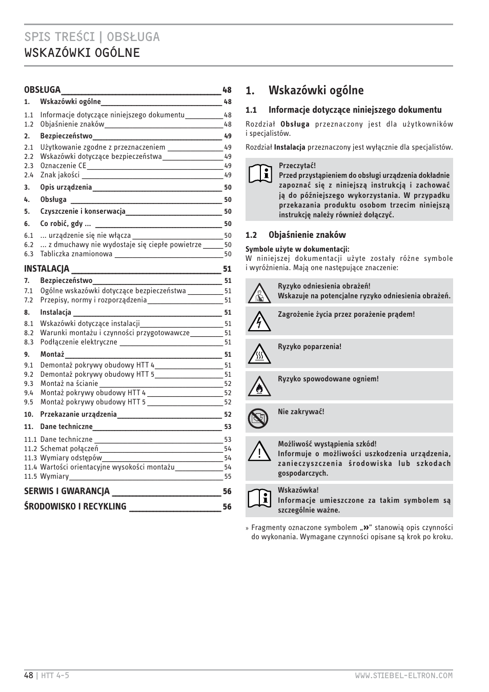 STIEBEL ELTRON HTT turbotronic 5 с 01.03.2009 User Manual | Page 48 / 88