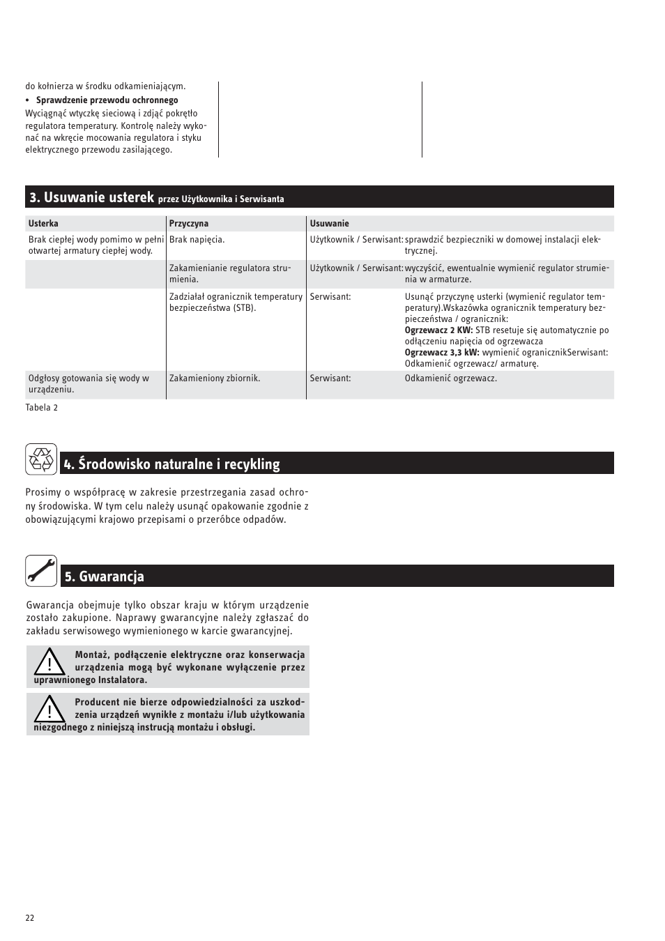 STIEBEL ELTRON SN ... SLi с 01.11.2007 User Manual | Page 22 / 34