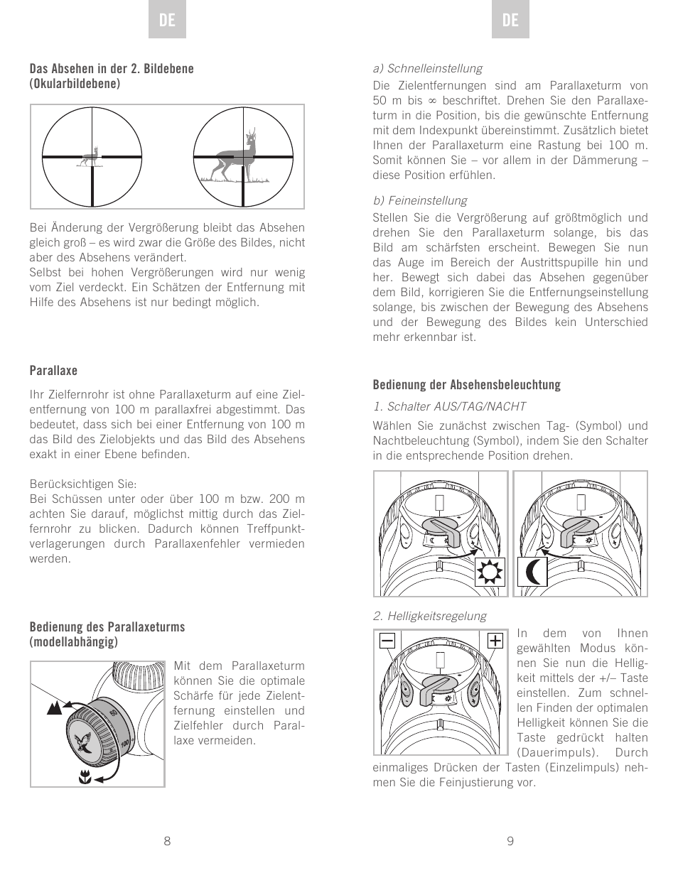 Swarovski Optik Z6(i) 5-30x50 P (BT) User Manual | Page 5 / 71