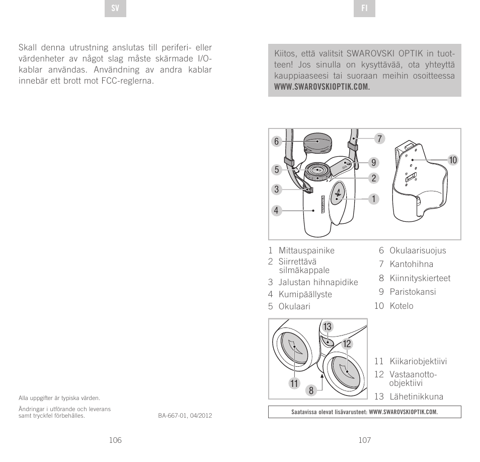 Swarovski Optik Rangefinder User Manual | Page 54 / 83