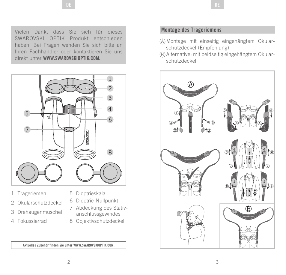 Swarovski Optik SLC 56 User Manual | Page 2 / 51