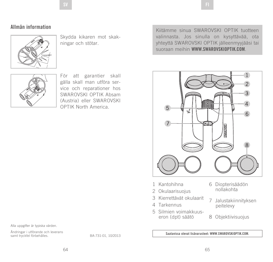 Swarovski Optik SLC 56 User Manual | Page 33 / 51