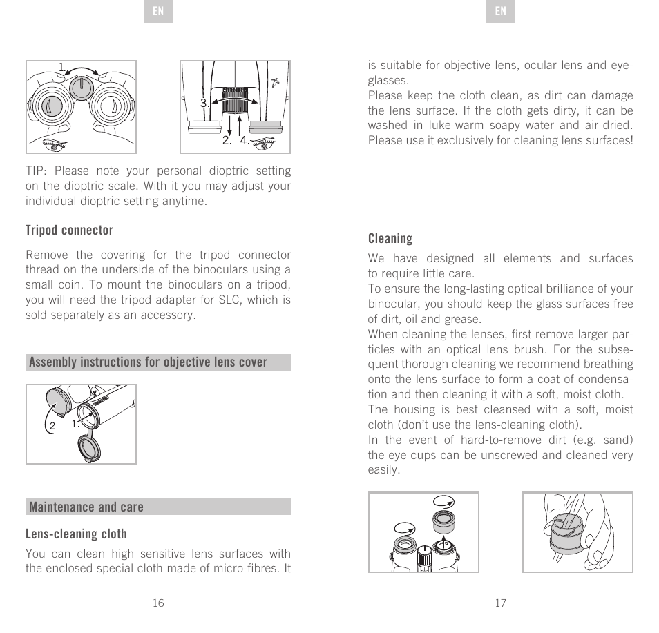 Swarovski Optik SLC 56 User Manual | Page 9 / 51