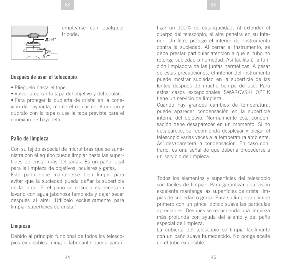 Swarovski Optik CTS User Manual | Page 23 / 53