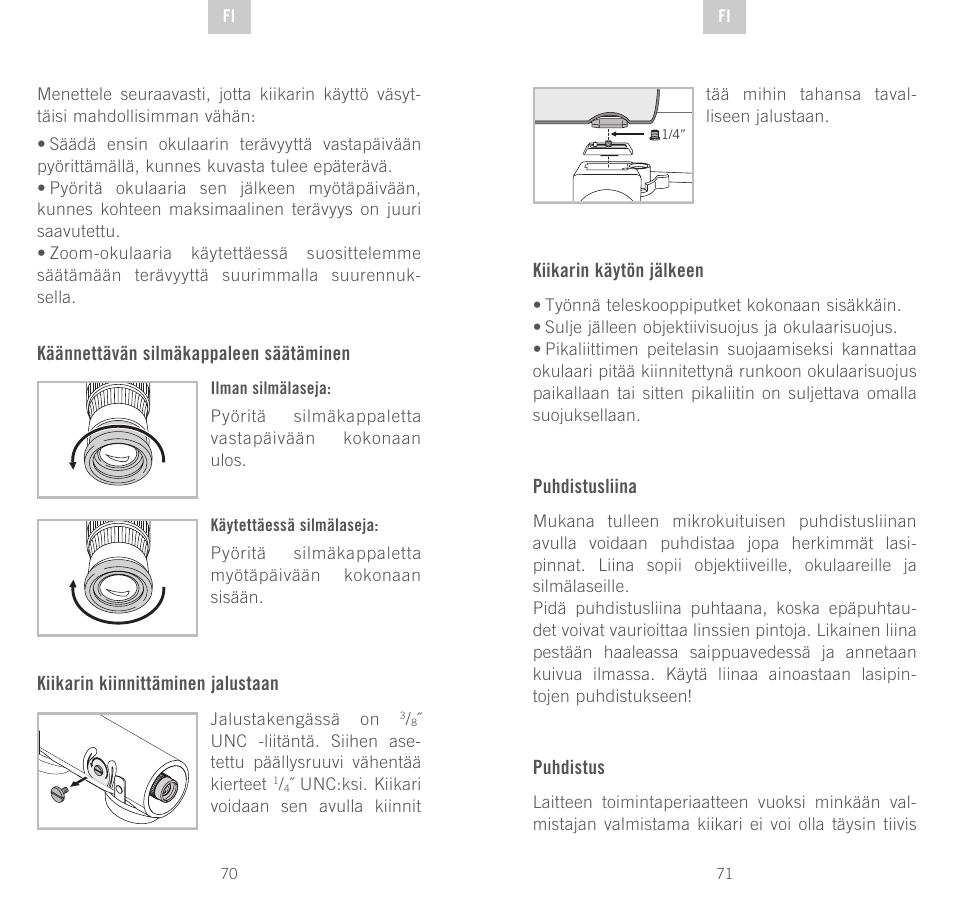 Swarovski Optik CTS User Manual | Page 36 / 53