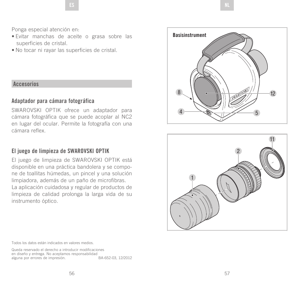 Swarovski Optik NC	2 User Manual | Page 29 / 61