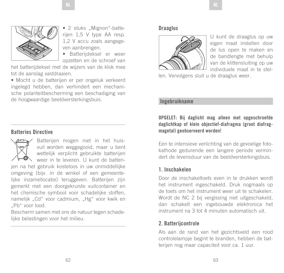 Swarovski Optik NC	2 User Manual | Page 32 / 61