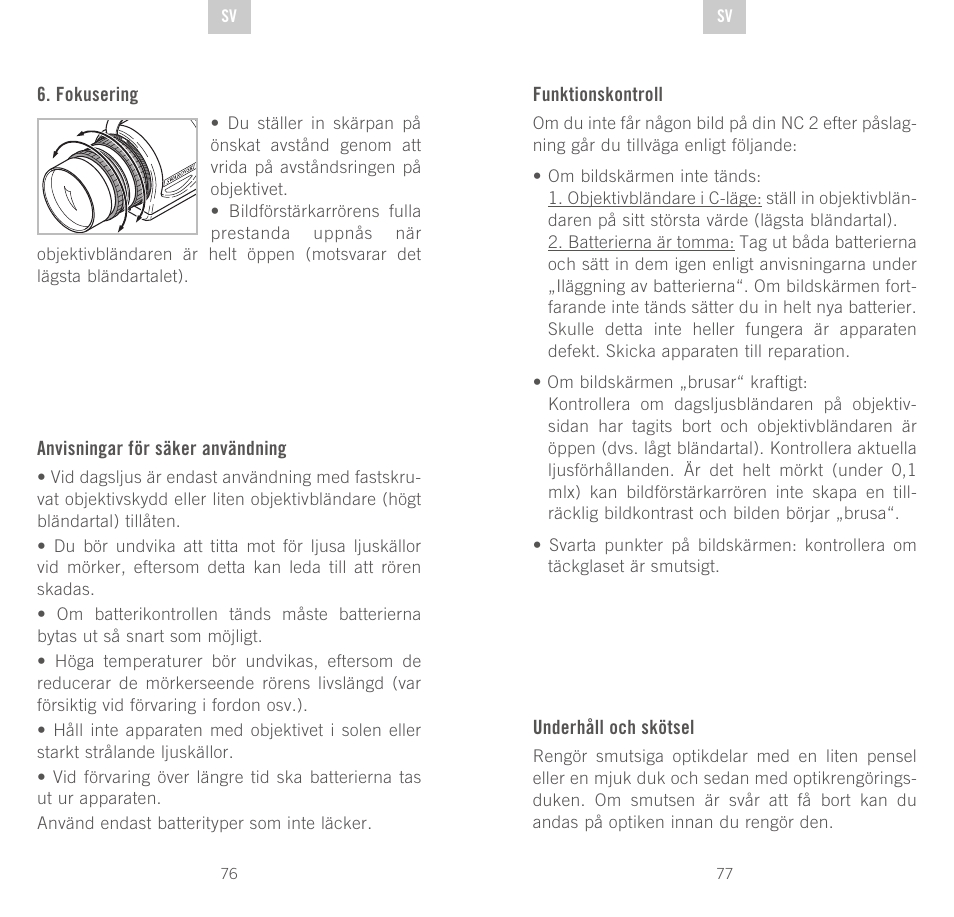 Swarovski Optik NC	2 User Manual | Page 39 / 61