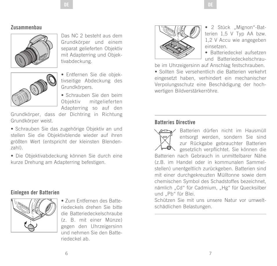 Swarovski Optik NC	2 User Manual | Page 4 / 61