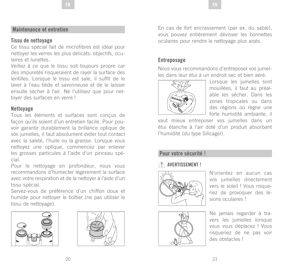 Swarovski Optik CL Pocket User Manual | Page 11 / 41