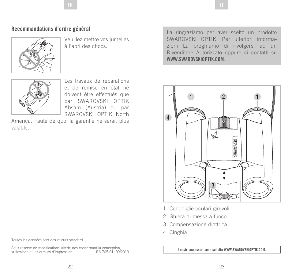 Swarovski Optik CL Pocket User Manual | Page 12 / 41