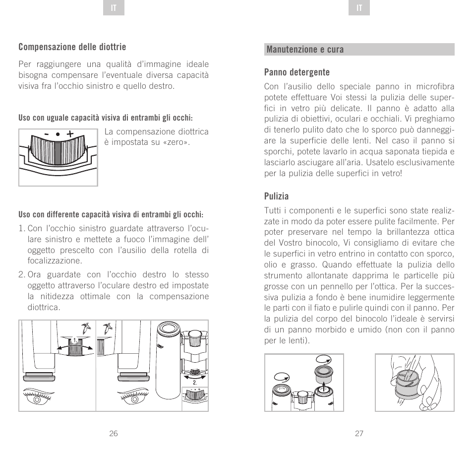 Swarovski Optik CL Pocket User Manual | Page 14 / 41