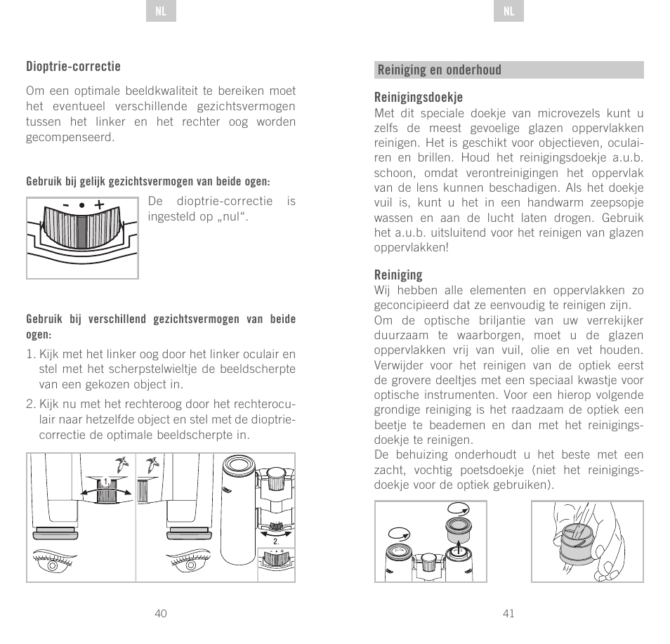 Swarovski Optik CL Pocket User Manual | Page 21 / 41