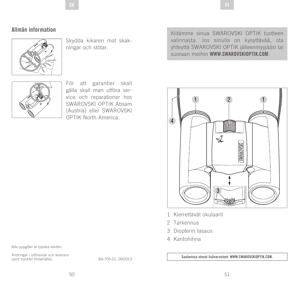 Swarovski Optik CL Pocket User Manual | Page 26 / 41