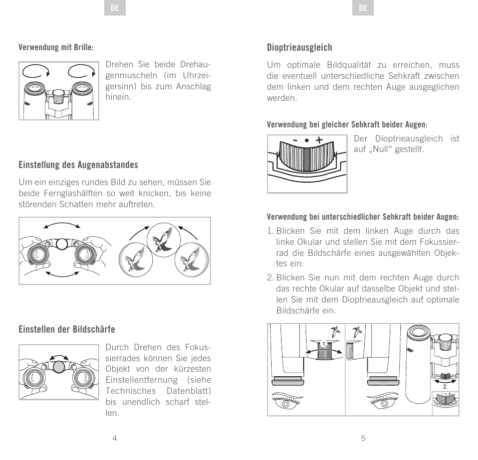 Swarovski Optik CL Pocket User Manual | Page 3 / 41