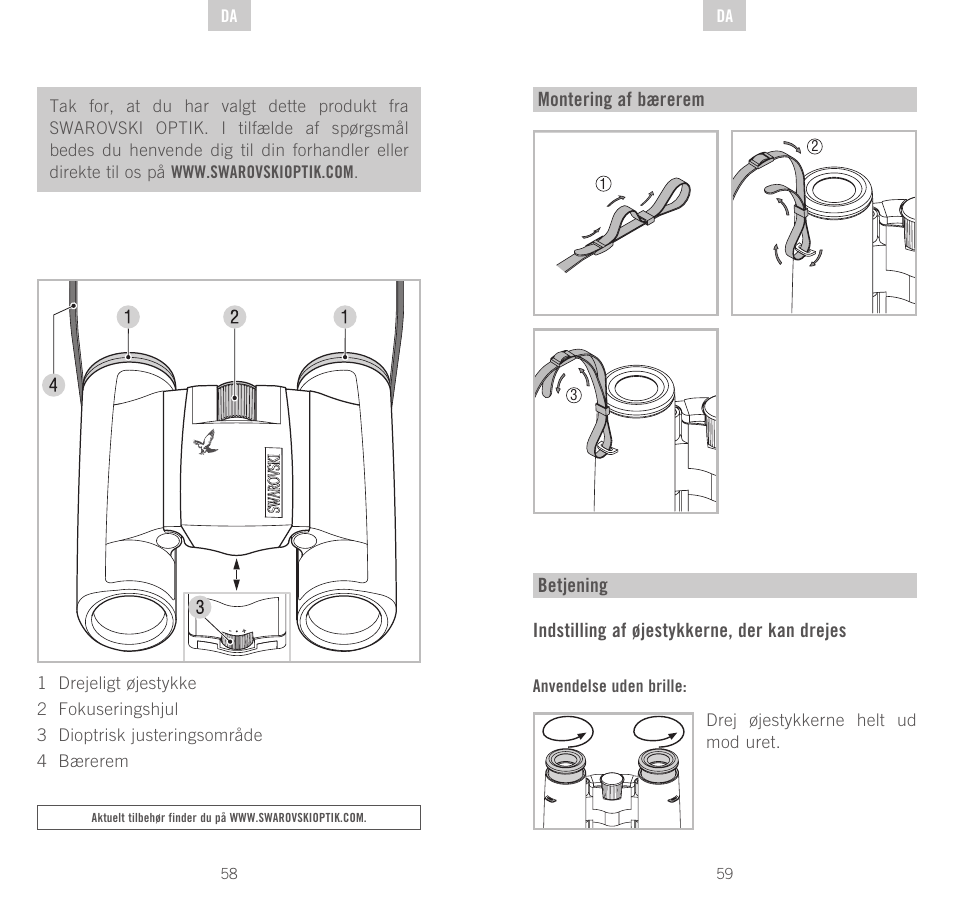 Swarovski Optik CL Pocket User Manual | Page 30 / 41