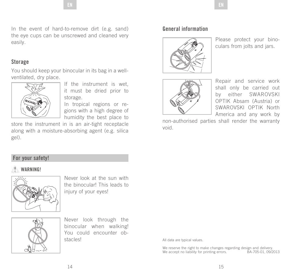 Swarovski Optik CL Pocket User Manual | Page 8 / 41