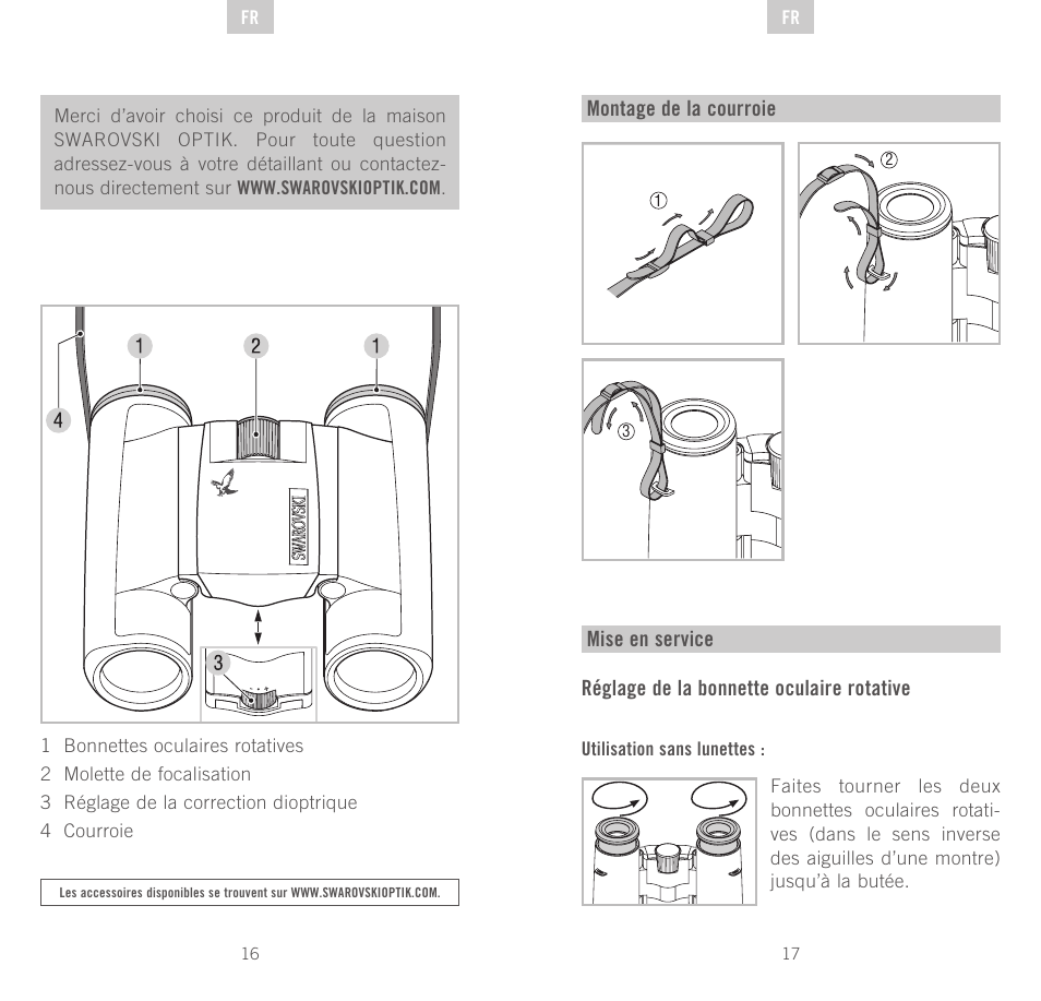 Swarovski Optik CL Pocket User Manual | Page 9 / 41