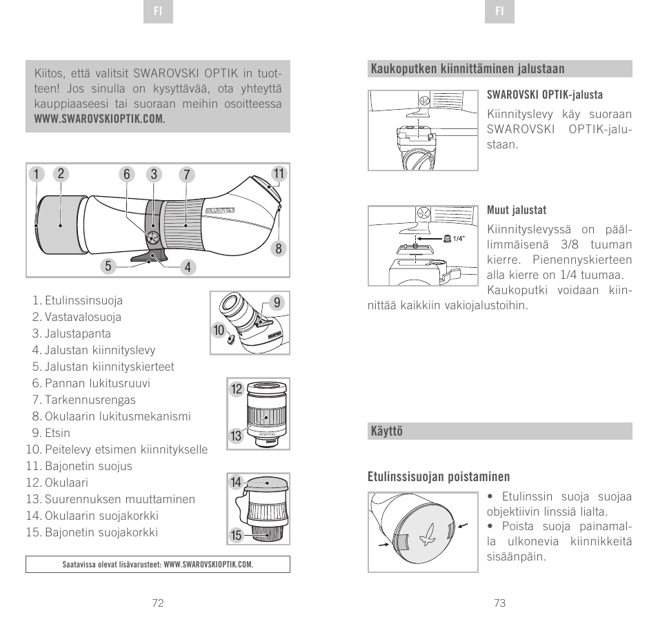 Swarovski Optik STS User Manual | Page 37 / 57